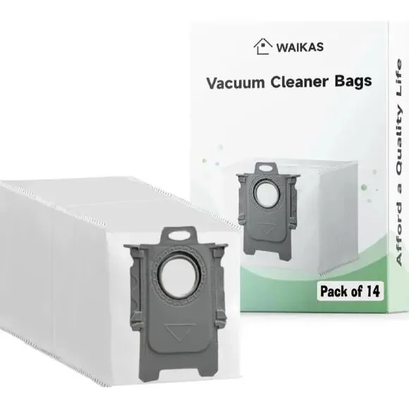 Dust Bags Roborock QRevo Series S8 MaxV Ultra S8 Max Ultra Saros10 14/pack - Picture 1 of 6